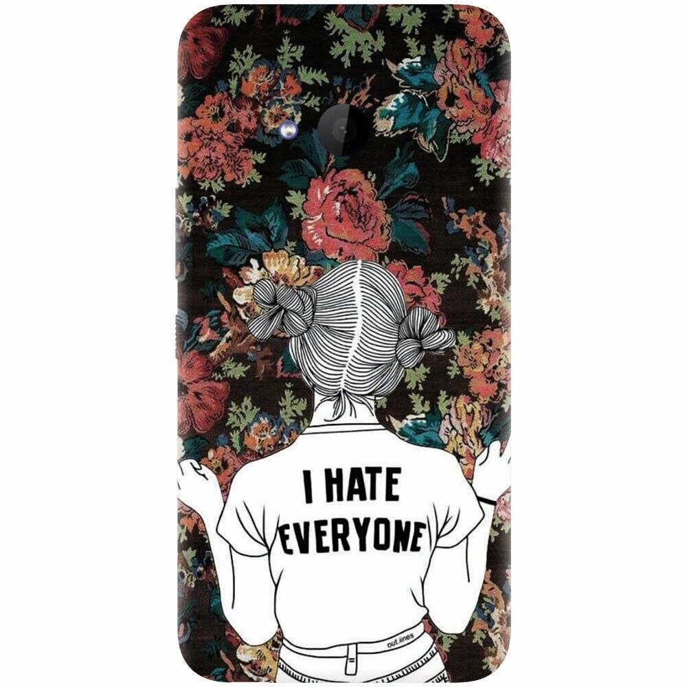 Husa silicon pentru Htc U 11 Life, I Hate Everyone