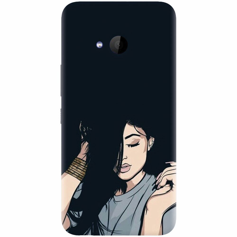 Husa silicon pentru Htc U 11 Life, Simple Girl