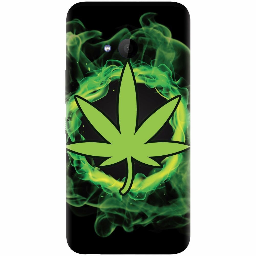 Husa silicon pentru Htc U 11 Life, GreenFlames