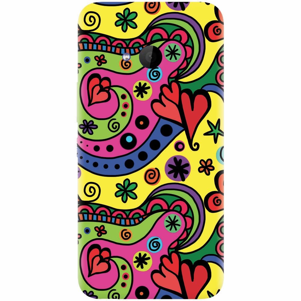 Husa silicon pentru Htc U 11 Life, Heart Color