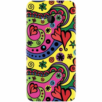 Husa silicon pentru Htc U 11 Life, Heart Color Husa silicon pentru Htc U 11 Life, Heart Color