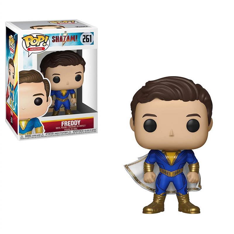 Figurina Pop Heroes Shazam Freddy