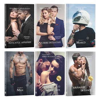 Pachet 6 romane dragoste, Forta atingerii, Editura Stylished Pachet 6 romane dragoste, Forta atingerii, Editura Stylished