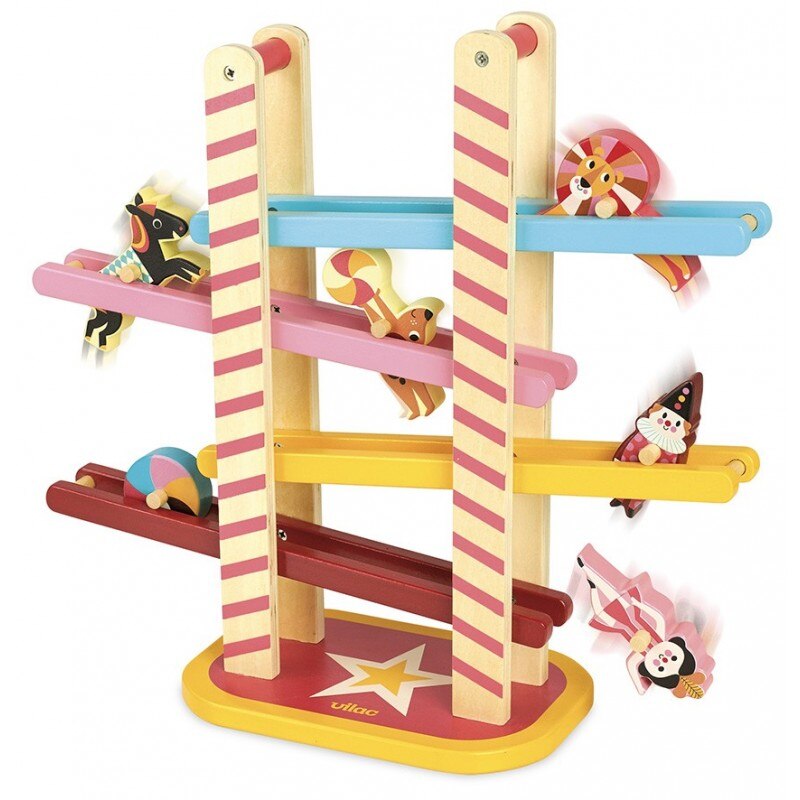 Cascada acrobatilor, din lemn, Vilac