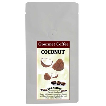Cafea Nuci de Cocos, Macinata , 100g, Gourmet Treasure Cafea Nuci de Cocos, Macinata , 100g, Gourmet Treasure