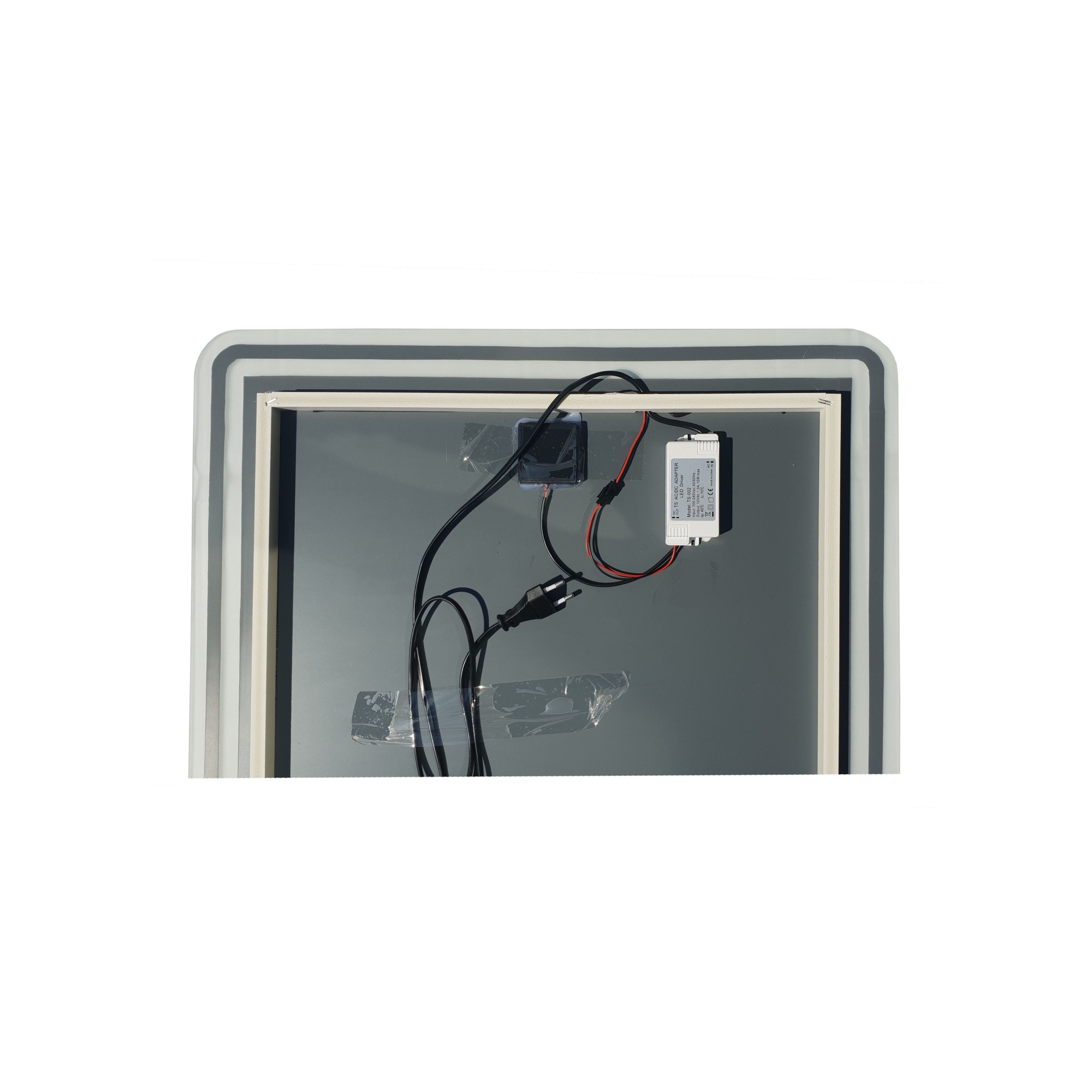 Огледало за баня с LED осветление 60*80 - eMAG.bg