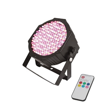 Proiector LED RGB, Acumulator incorporat, par, Telecomanda, 177 LED-uri RGB 5 mm Proiector LED RGB, Acumulator incorporat, par, Telecomanda, 177 LED-uri RGB 5 mm