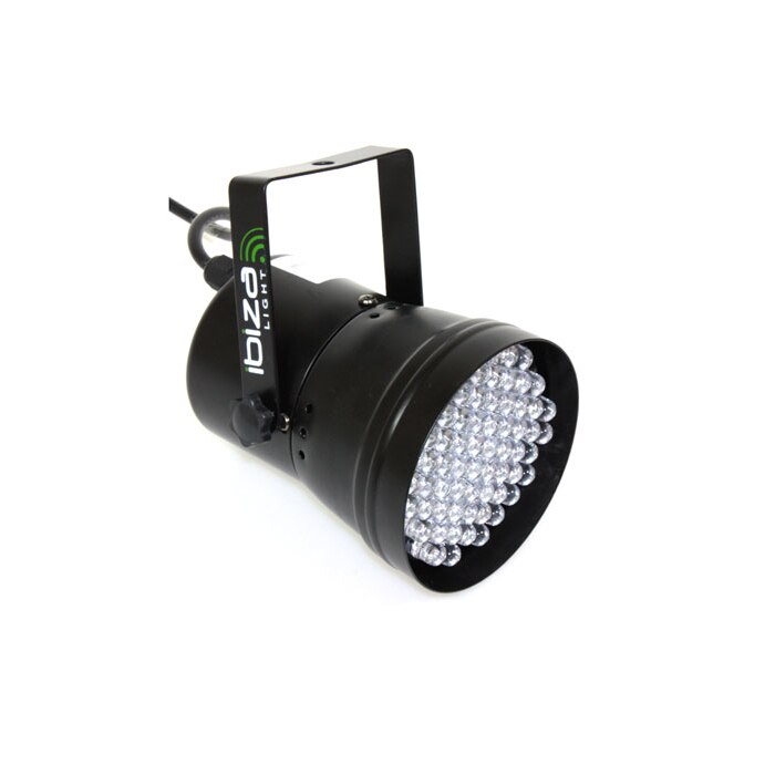 Proiector LED PAR, 61 de LED-uri, DMX, Schimbare culoare rapid sau lent, Efect stroboscop si dimmer