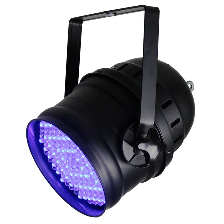 Proiector LED RGB, 177 LED-uri, DMX, schimbare culoare, strobo, dimmer 0-100%, reglaj viteza