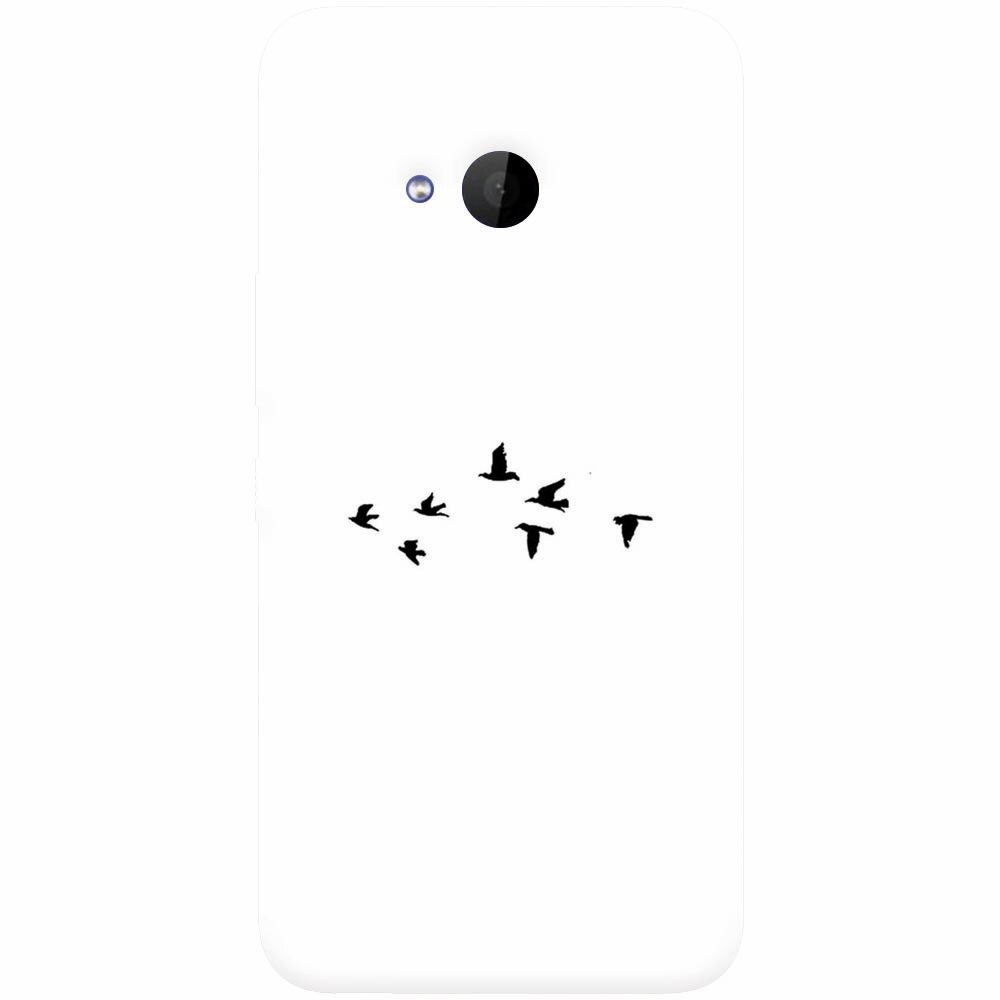 Husa silicon pentru Htc U 11 Life, Birds