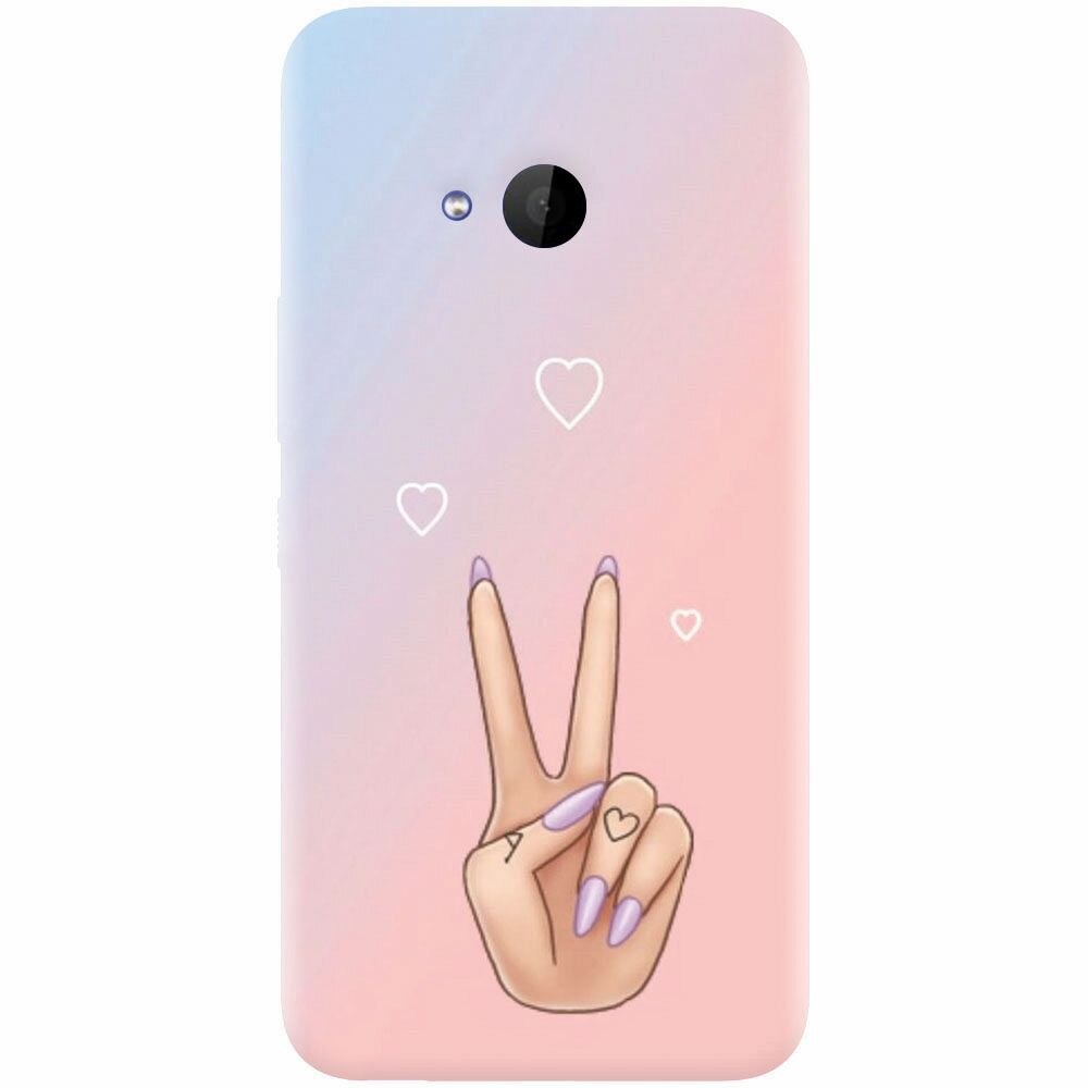 Husa silicon pentru Htc U 11 Life, Victory Love