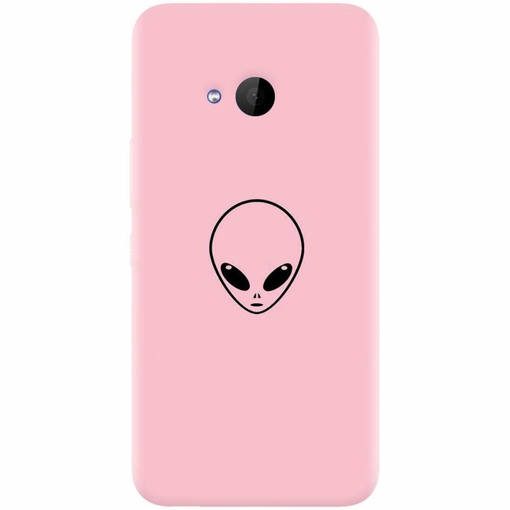 Силиконов кейс съвместим с Htc U 11 Life, Pink Alien