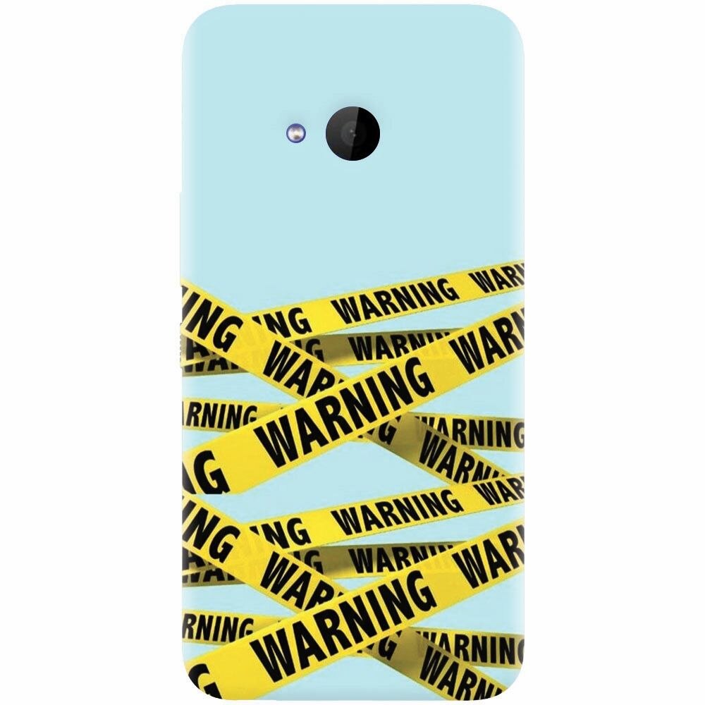 Husa silicon pentru Htc U 11 Life, Warning