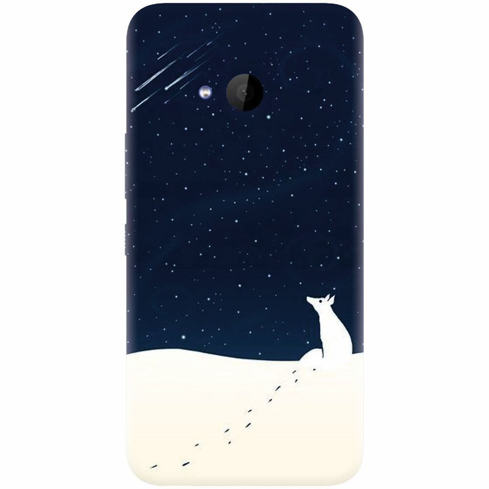 Husa silicon pentru Htc U 11 Life, Winter Night