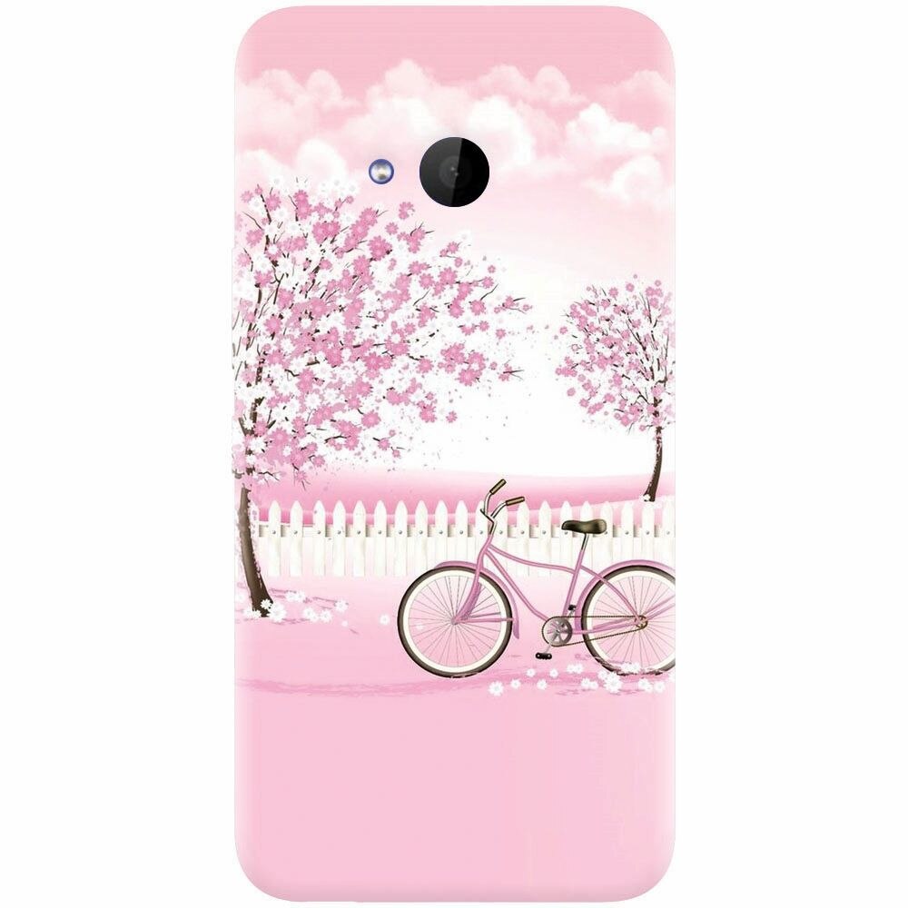 Husa silicon pentru Htc U 11 Life, Pink Spring