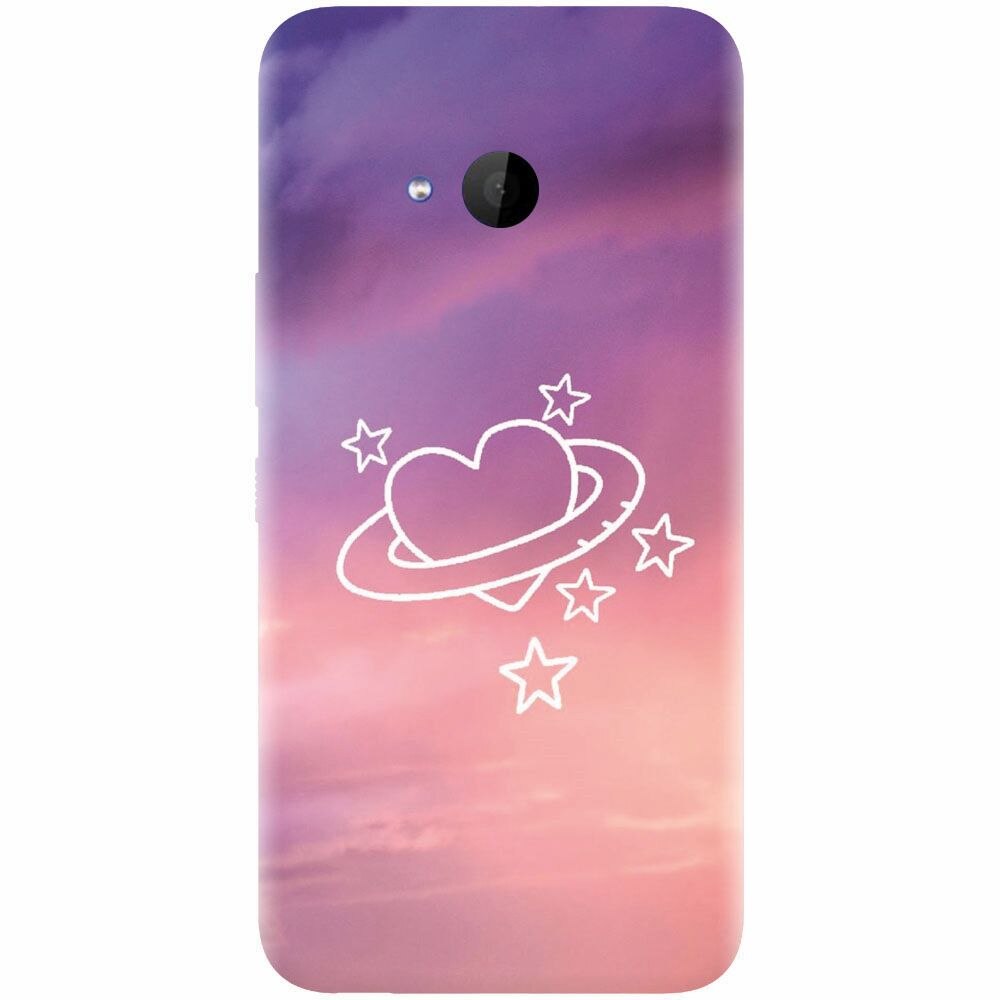 Husa silicon pentru Htc U 11 Life, Galaxy Heart