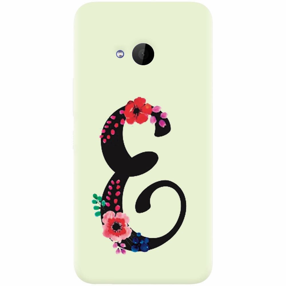 Husa silicon pentru Htc U 11 Life, Litera E