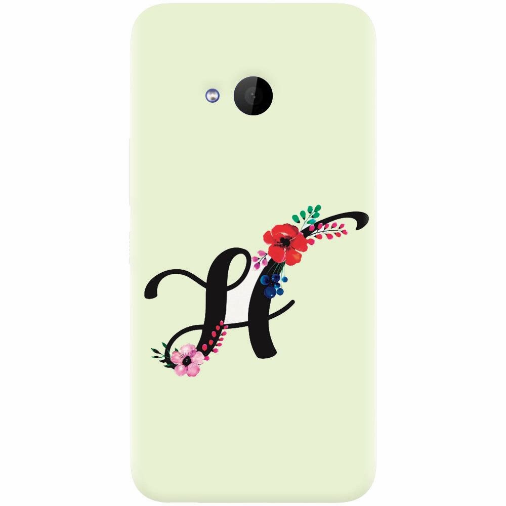 Husa silicon pentru Htc U 11 Life, Litera H