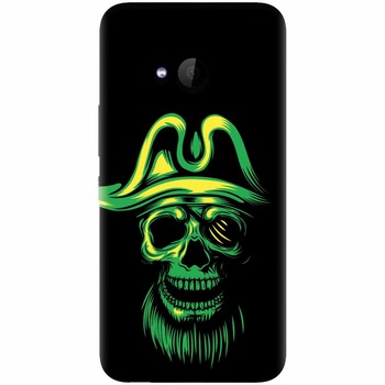 Husa silicon pentru Htc U 11 Life, Pirate Skull Husa silicon pentru Htc U 11 Life, Pirate Skull
