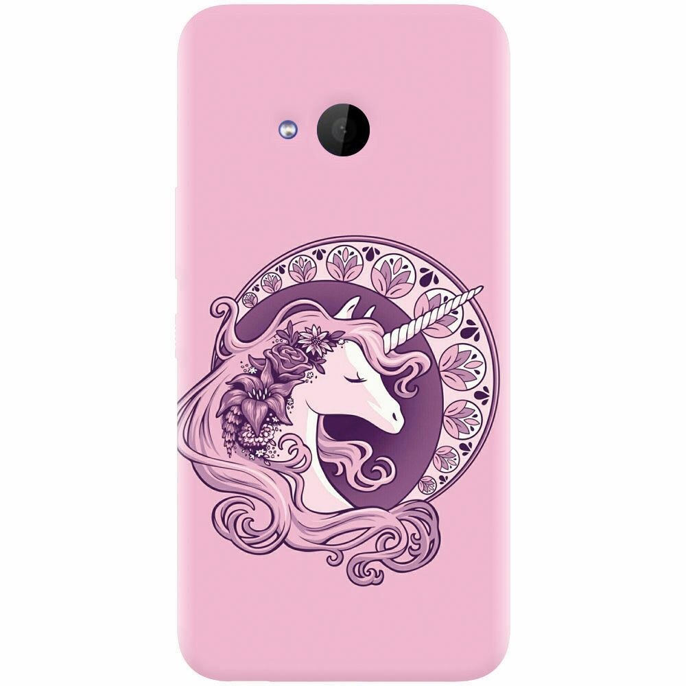 Husa silicon pentru Htc U 11 Life, Purple Unicorn