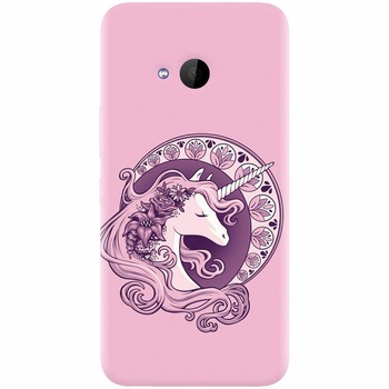 Husa silicon pentru Htc U 11 Life, Purple Unicorn Husa silicon pentru Htc U 11 Life, Purple Unicorn