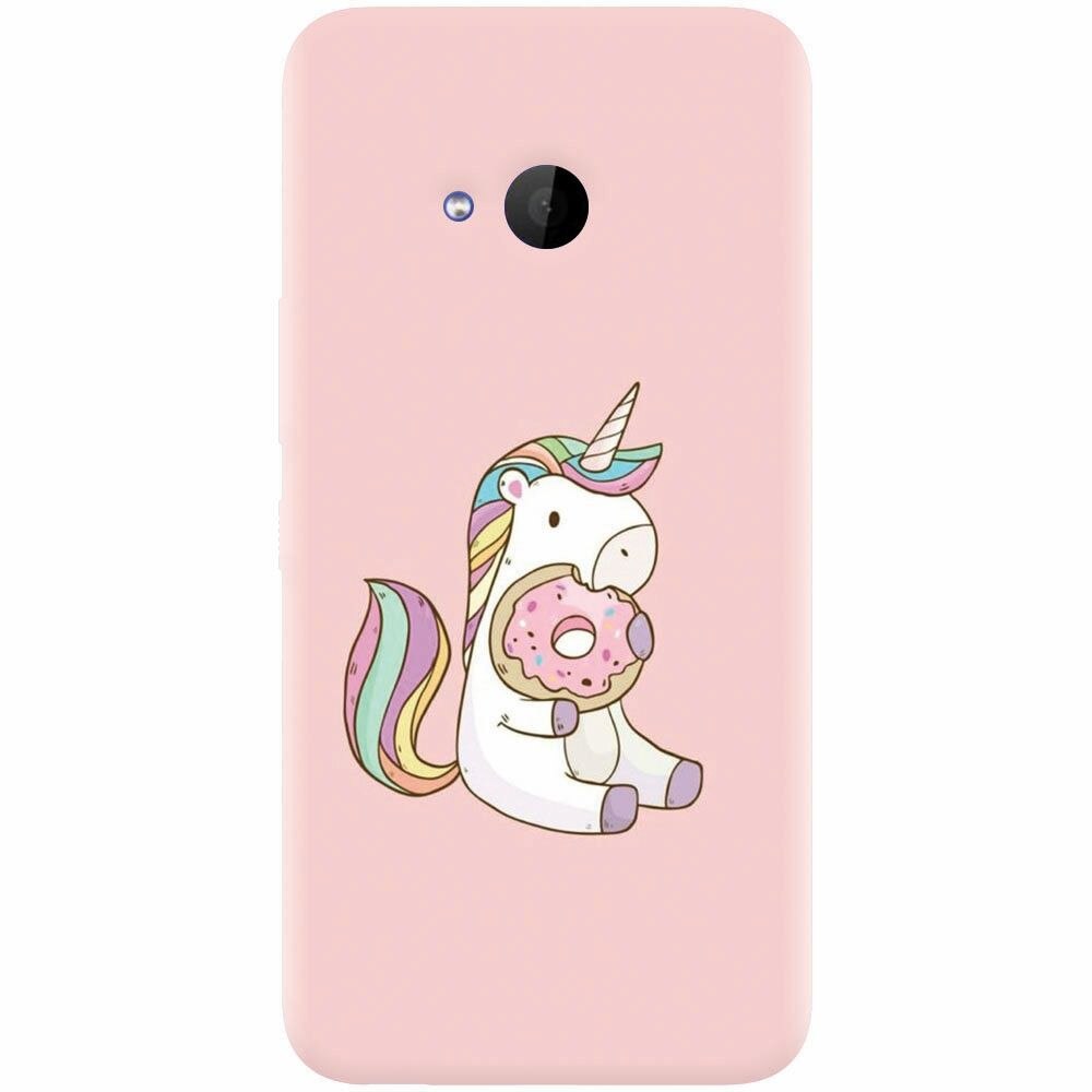 Husa silicon pentru Htc U 11 Life, Unicorn Donuts