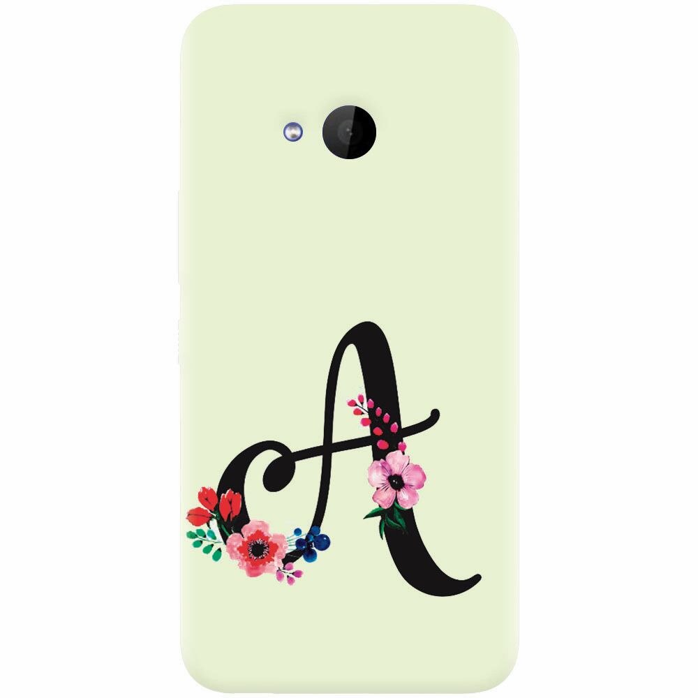 Husa silicon pentru Htc U 11 Life, Litera A