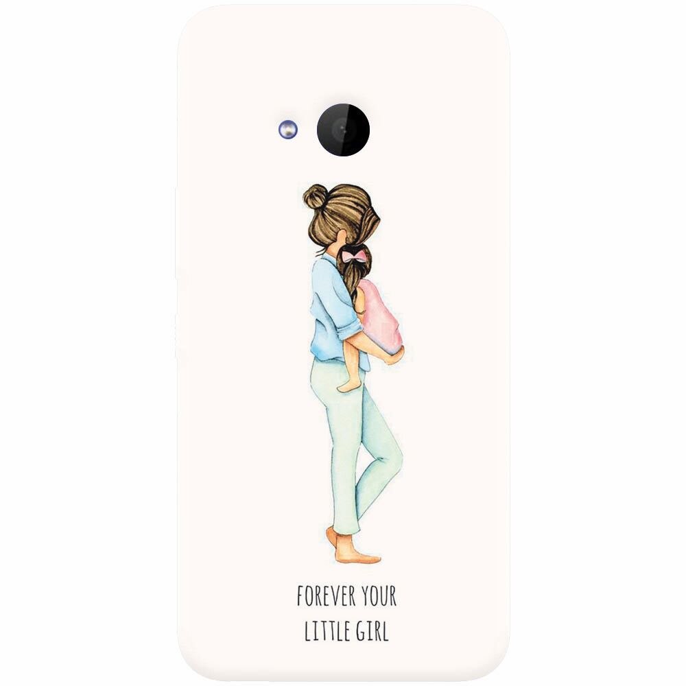 Husa silicon pentru Htc U 11 Life, Forever Little Girl