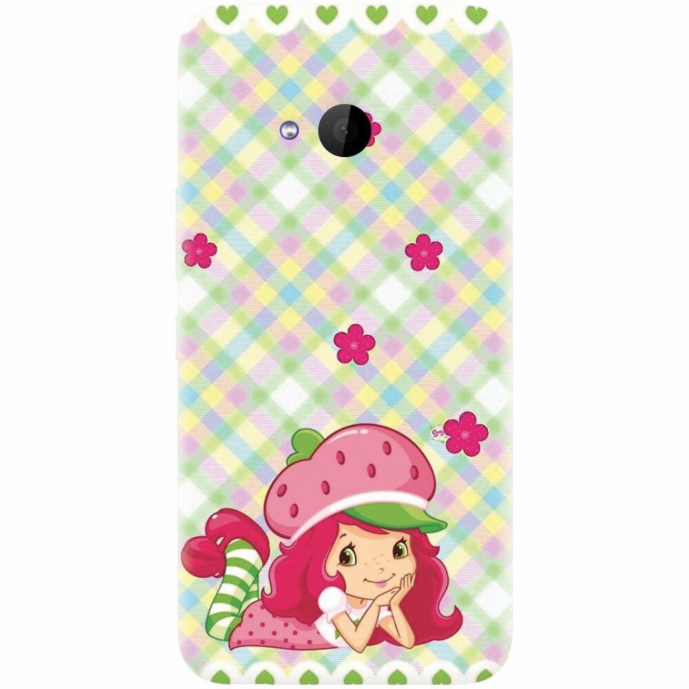 Husa silicon pentru Htc U 11 Life, Strawberry Girl