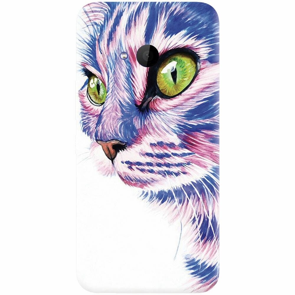 Husa silicon pentru Htc U 11 Life, Colorfull Cat