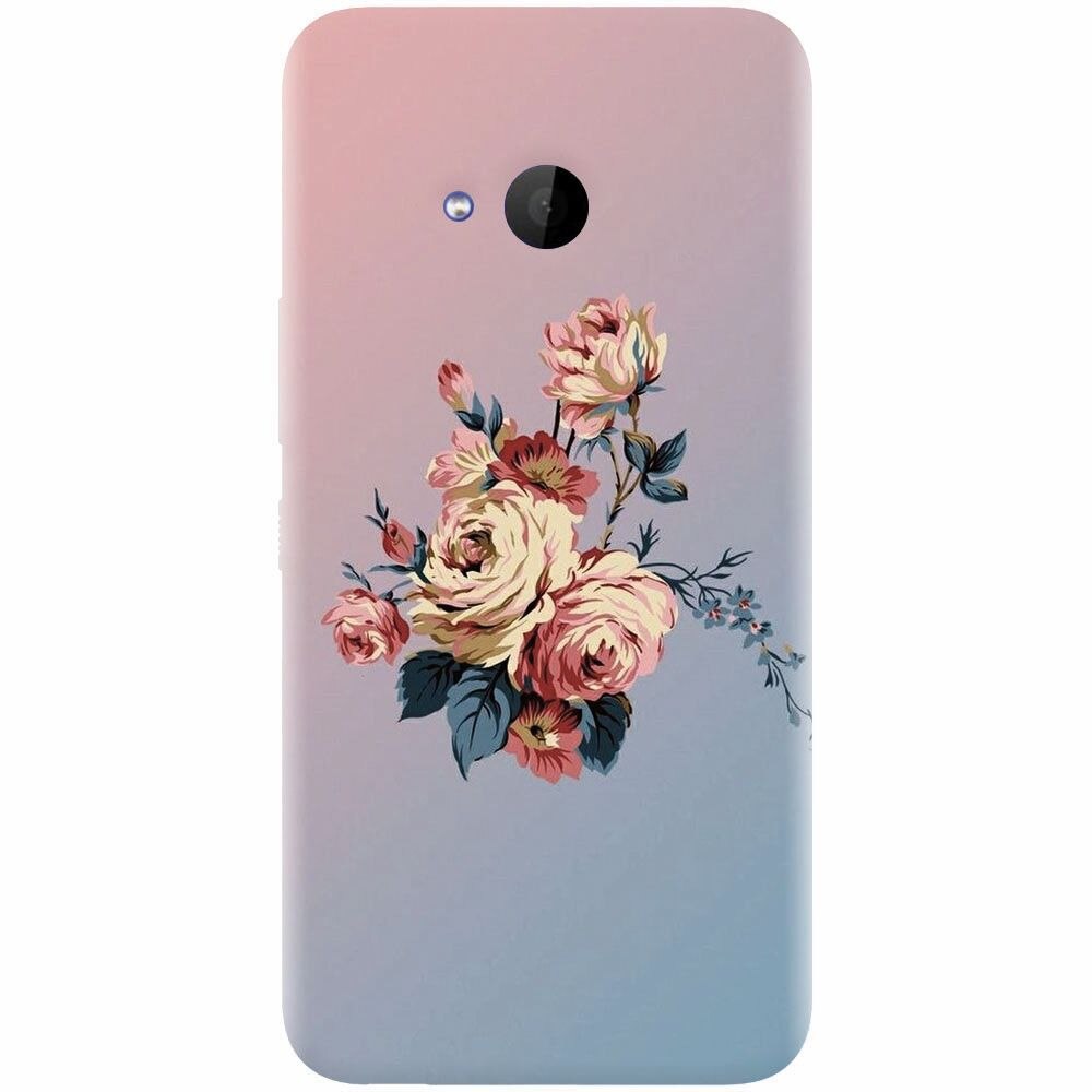 Husa silicon pentru Htc U 11 Life, Roses