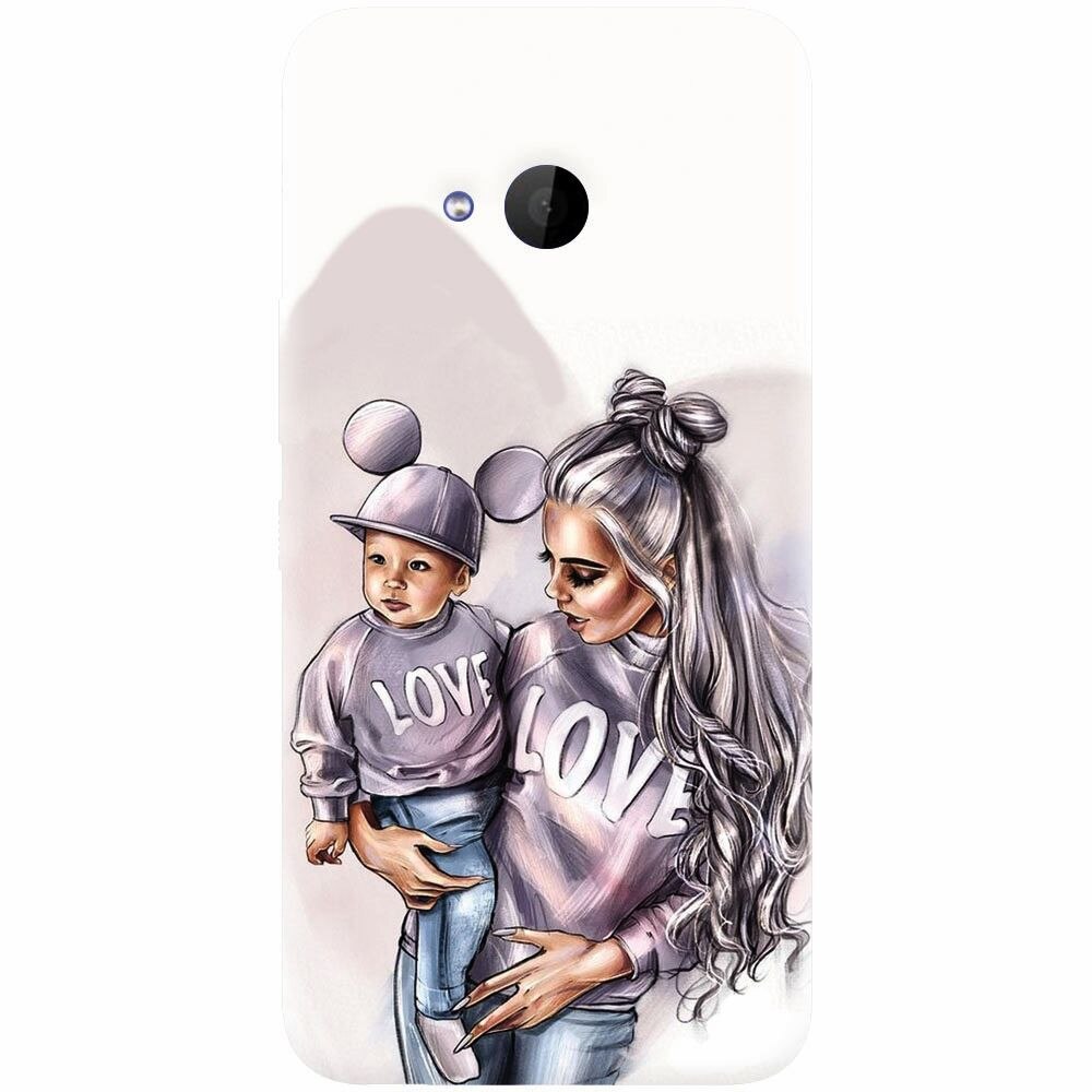 Husa silicon pentru Htc U 11 Life, Mommy Love