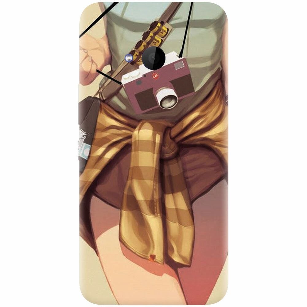 Husa silicon pentru Htc U 11 Life, Photograph Girl