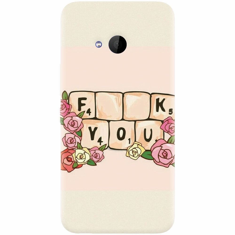 Husa silicon pentru Htc U 11 Life, Scrabble