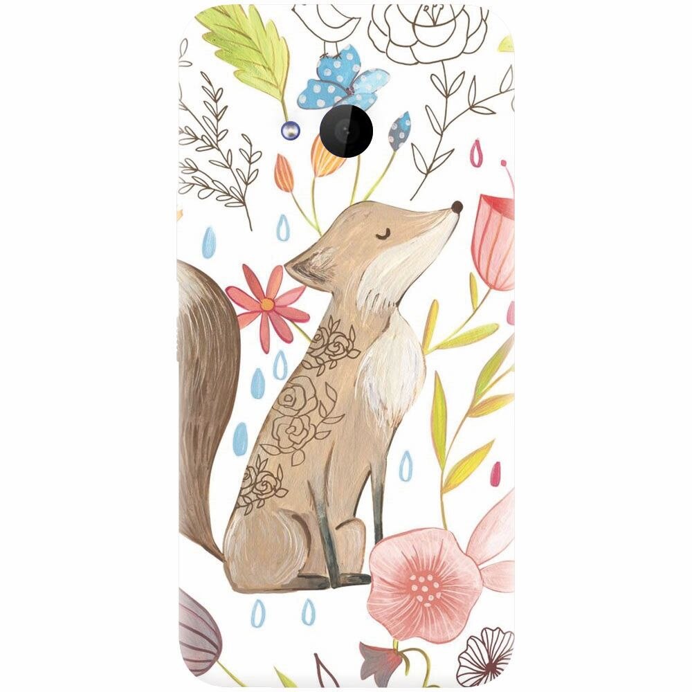 Husa silicon pentru Htc U 11 Life, Fox