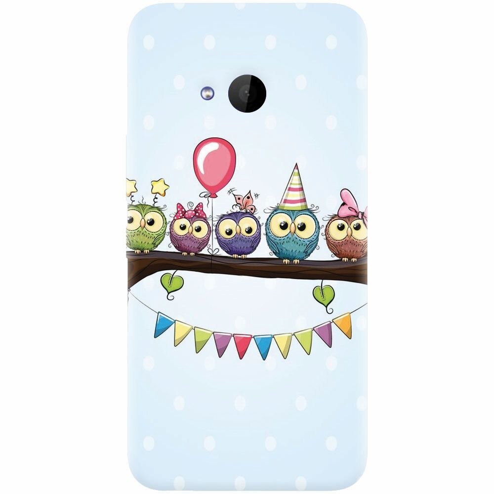 Husa silicon pentru Htc U 11 Life, Party Birds
