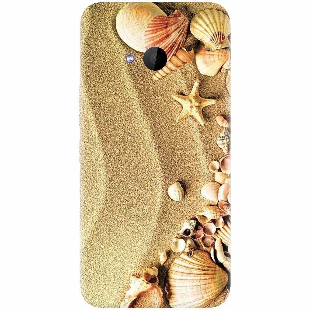 Husa silicon pentru Htc U 11 Life, Beach Sand Gold