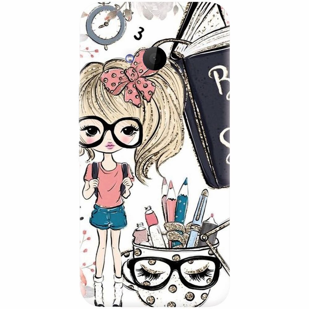 Husa silicon pentru Htc U 11 Life, School Girl