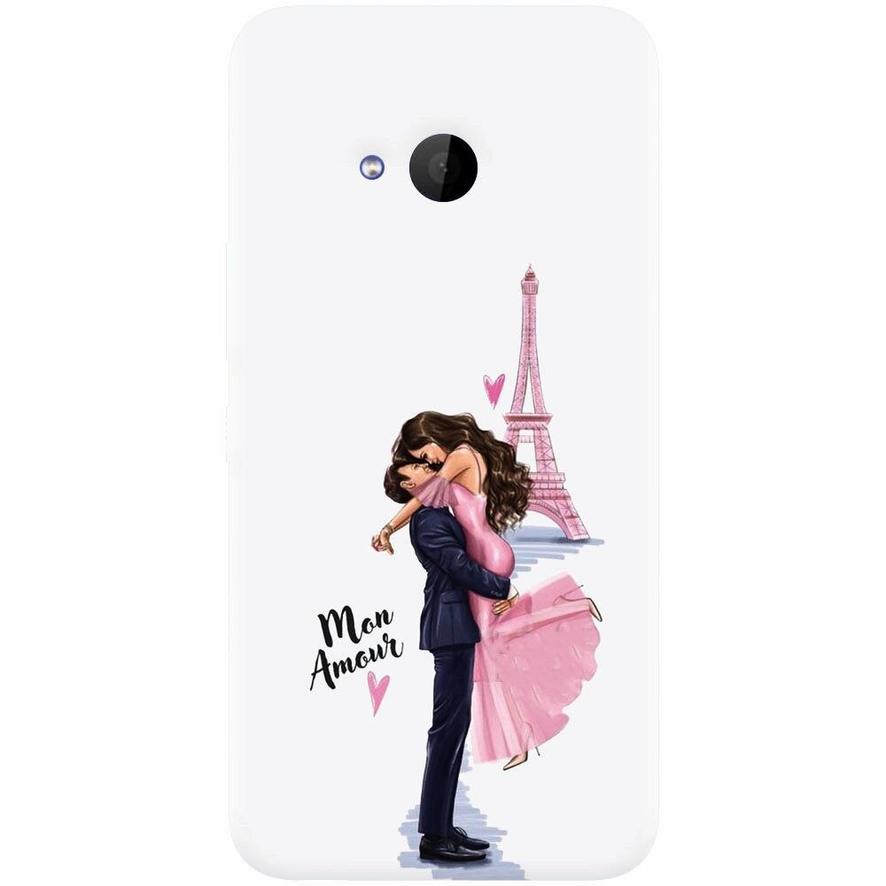 Husa silicon pentru Htc U 11 Life, Paris Love Mon Amour