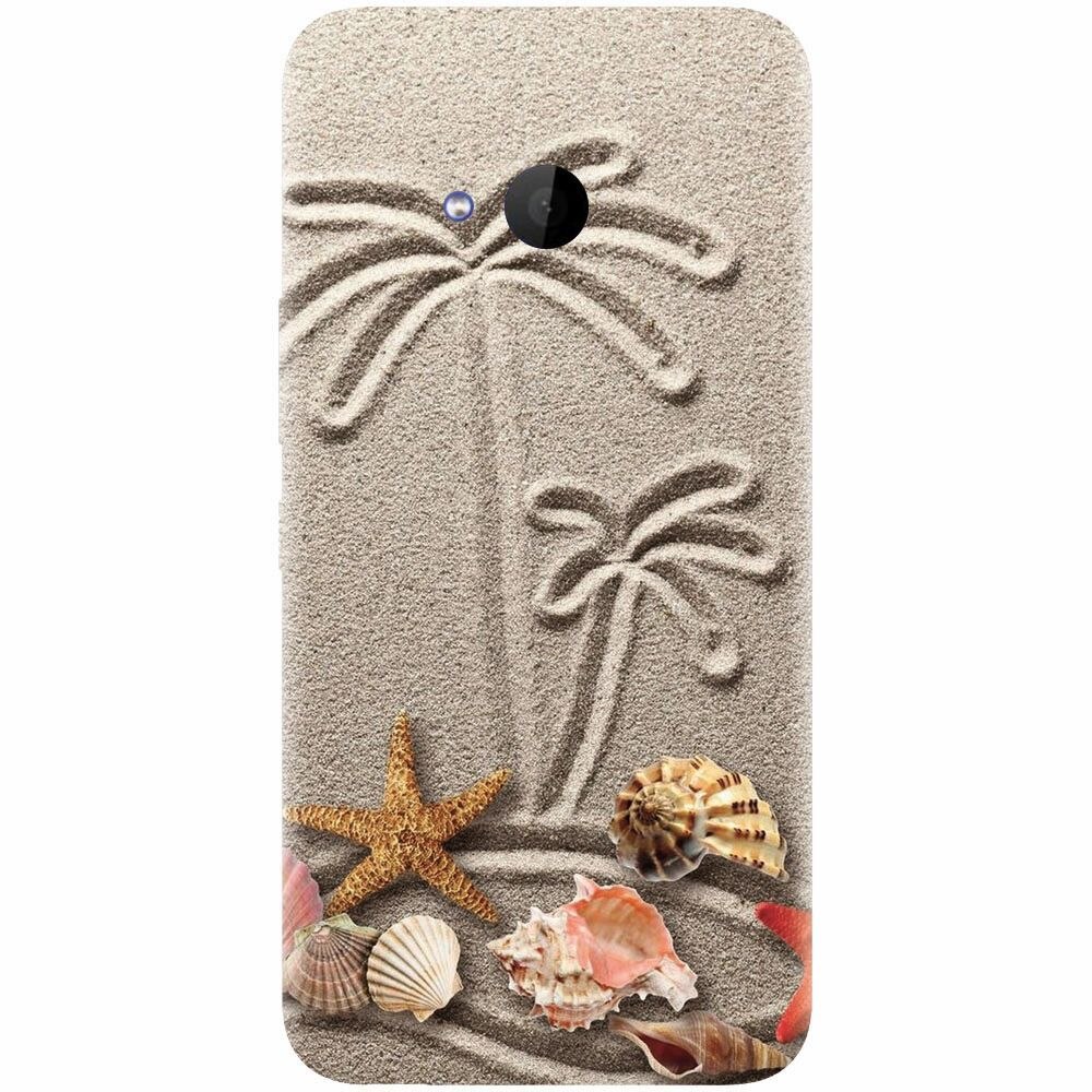 Husa silicon pentru Htc U 11 Life, Beach Sand