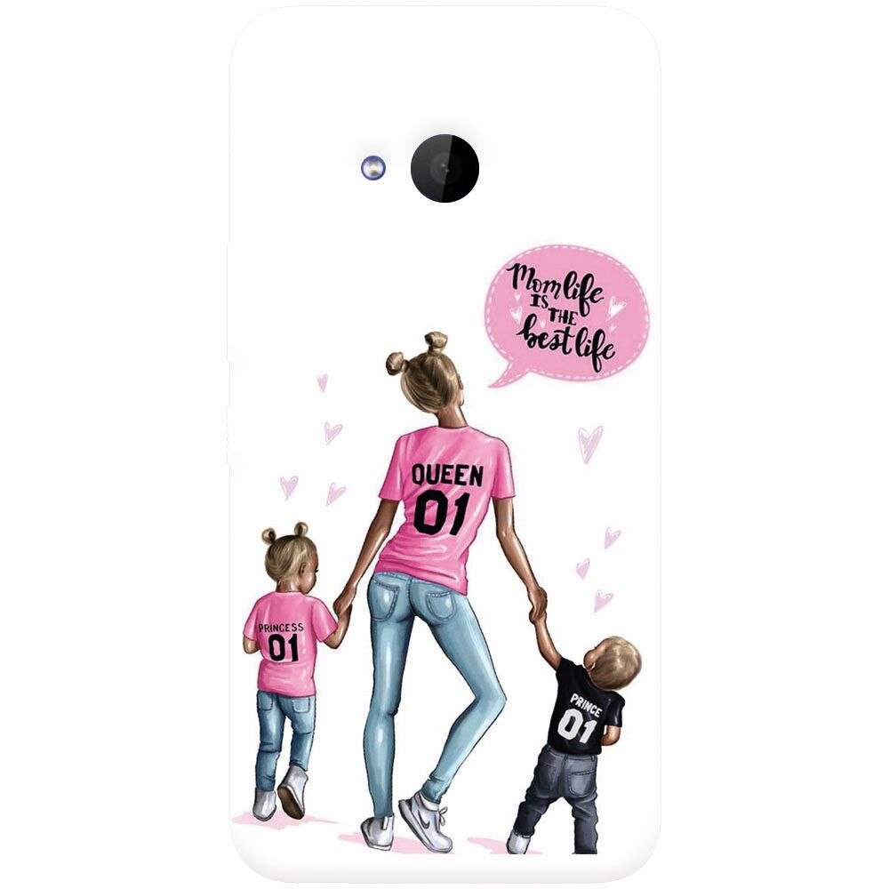 Husa silicon pentru Htc U 11 Life, Mom Life