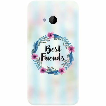 Husa silicon pentru Htc U 11 Life, Best Friends 001 Husa silicon pentru Htc U 11 Life, Best Friends 001