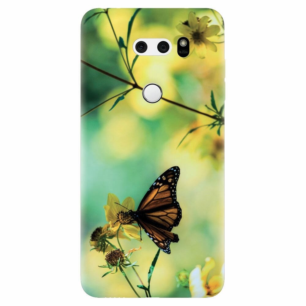Husa silicon pentru Lg V30, Butterfly