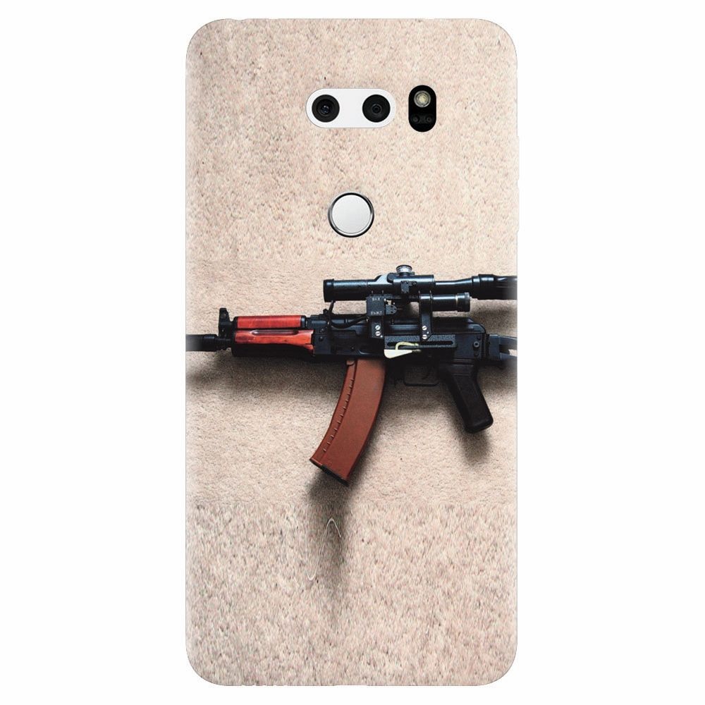 Husa silicon pentru Lg V30, AK Kalashnikov Gun Of Military