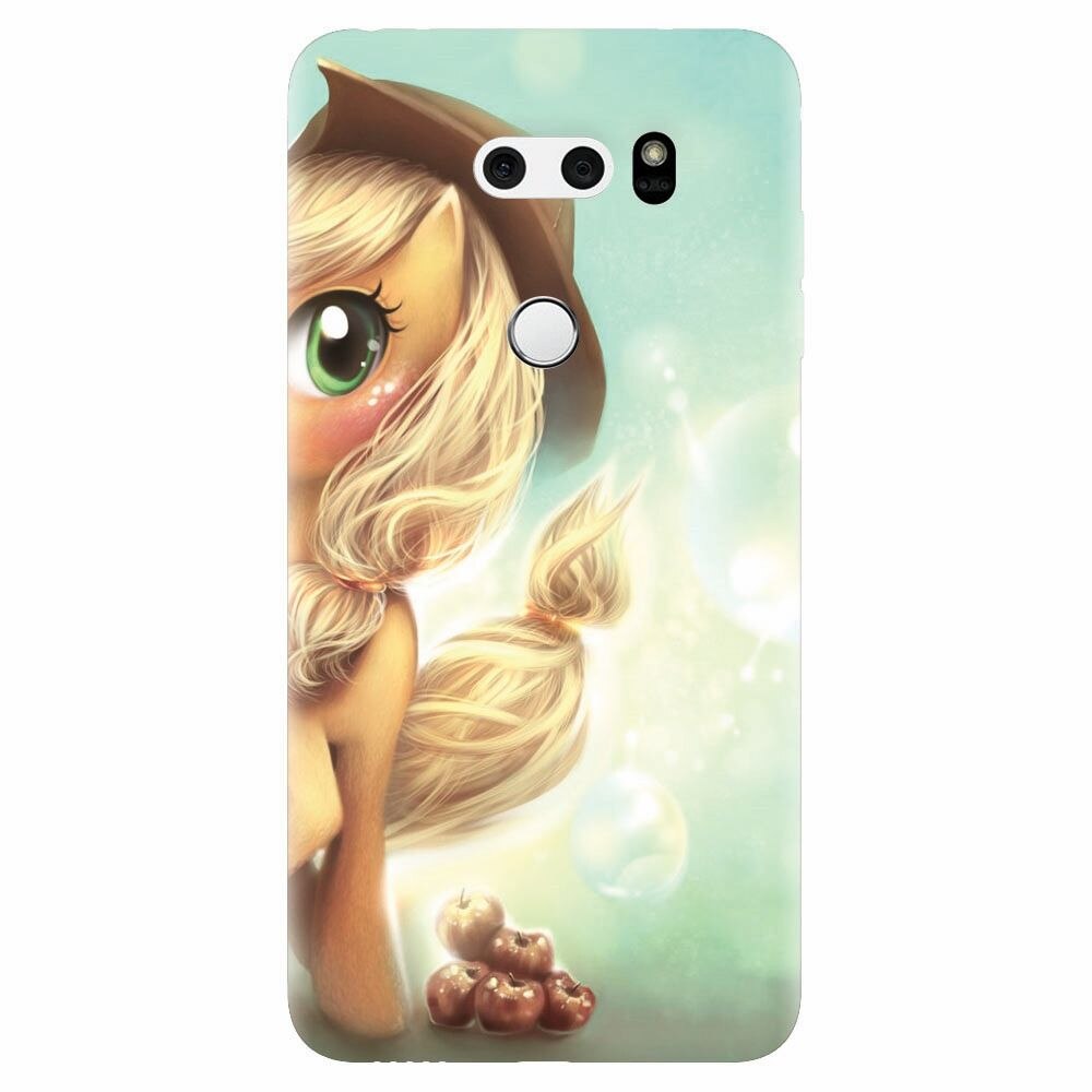 Husa silicon pentru Lg V30, Applejack Pony Cute K