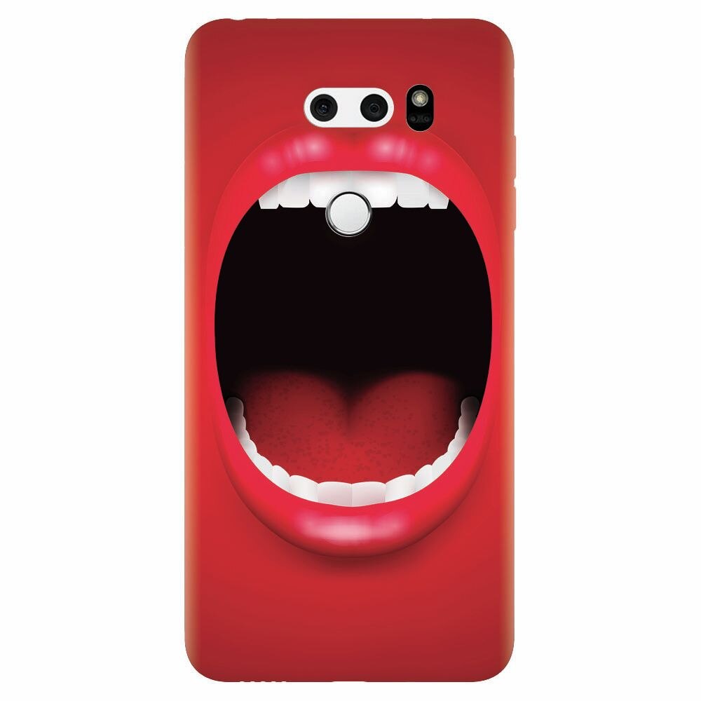 Husa silicon pentru Lg V30, Big Mouth