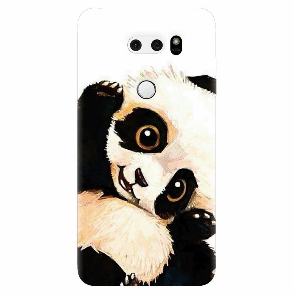 Husa silicon pentru Lg V30, Baby Panda 002
