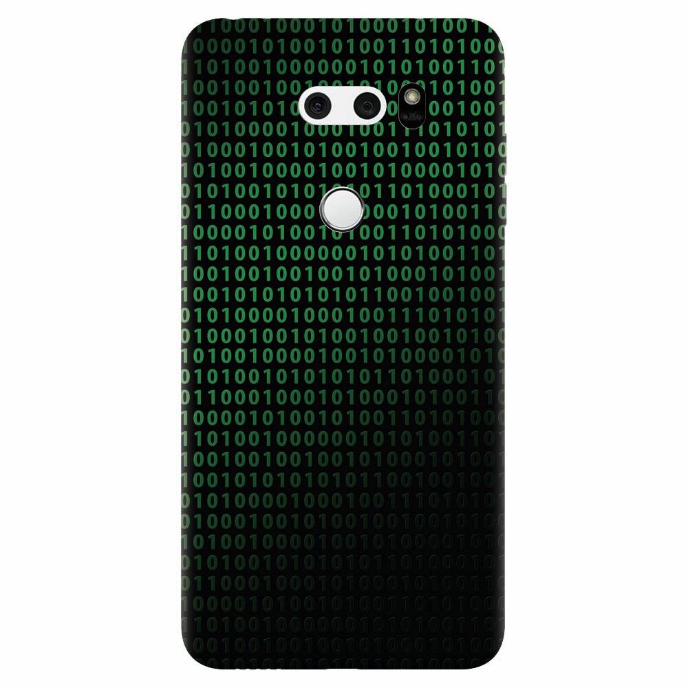 Husa silicon pentru Lg V30, Binary Code