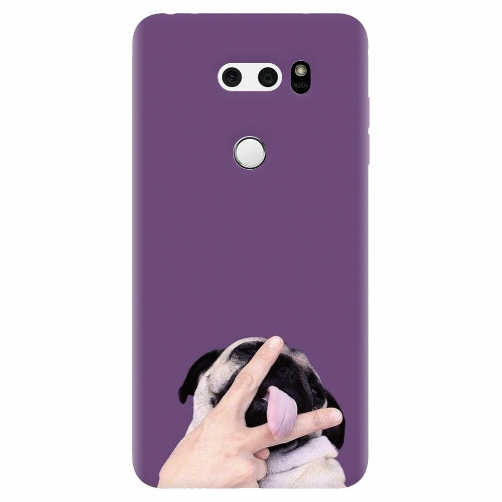 Husa silicon pentru Lg V30, Cute Dog 2