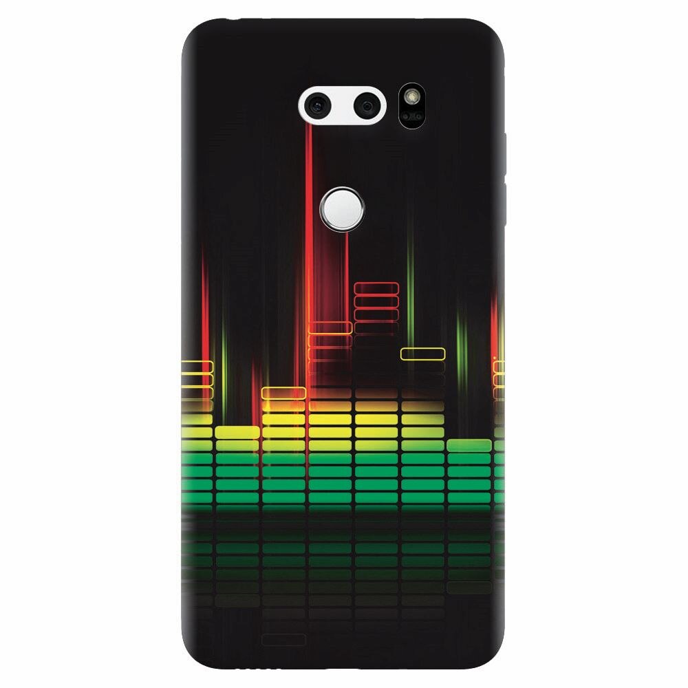 Husa silicon pentru Lg V30, Abstract Dj Sound System